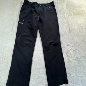 Patagonia Black Straight Leg Women's Hiking Pants. Fits Size L